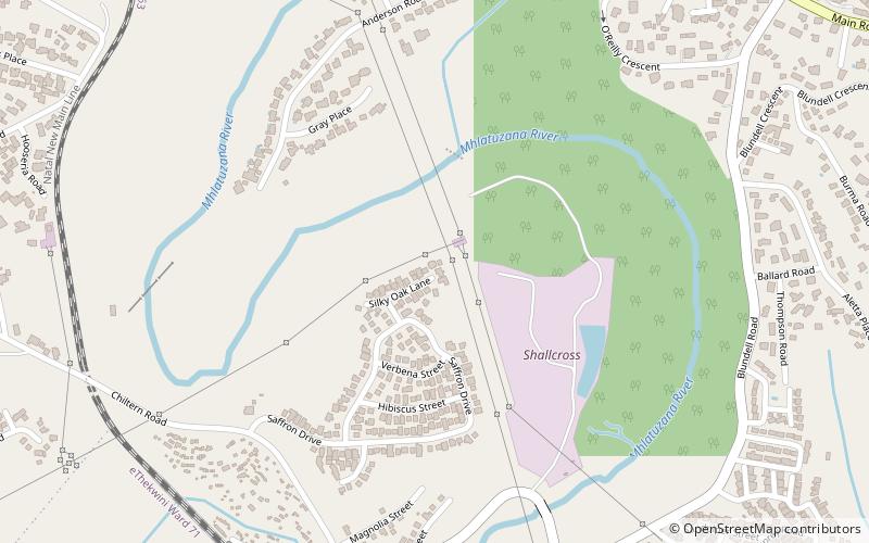 North Park Nature Reserve location map