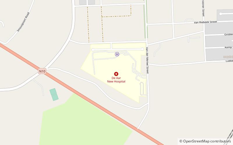 emthanjeni de aar location map