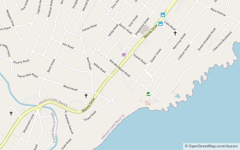 Margate location map