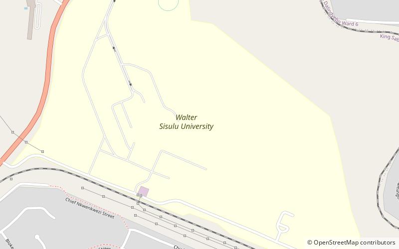 walter sisulu universitat location map