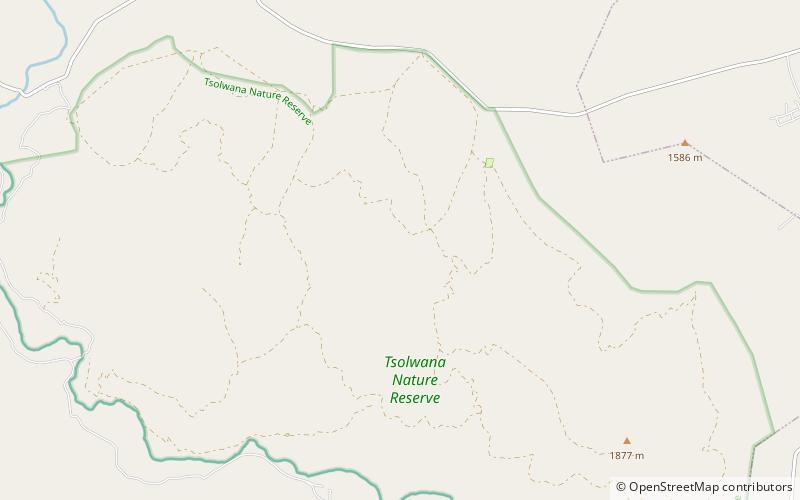 Tsolwana Nature Reserve location map