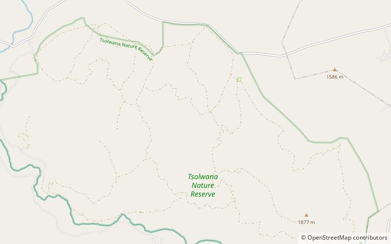 Rezerwat Przyrody Tsolwana location map