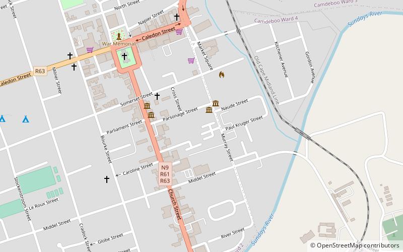 Graaff - Reinet location map
