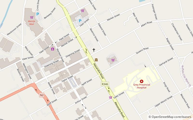 Amathole-Museum location map
