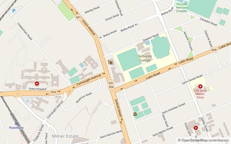 East London Museum location map