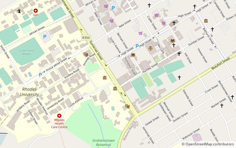 old gaol building grahamstown location map
