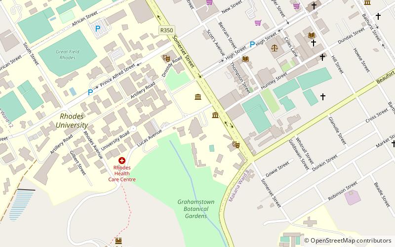 cory library for historical research grahamstown location map