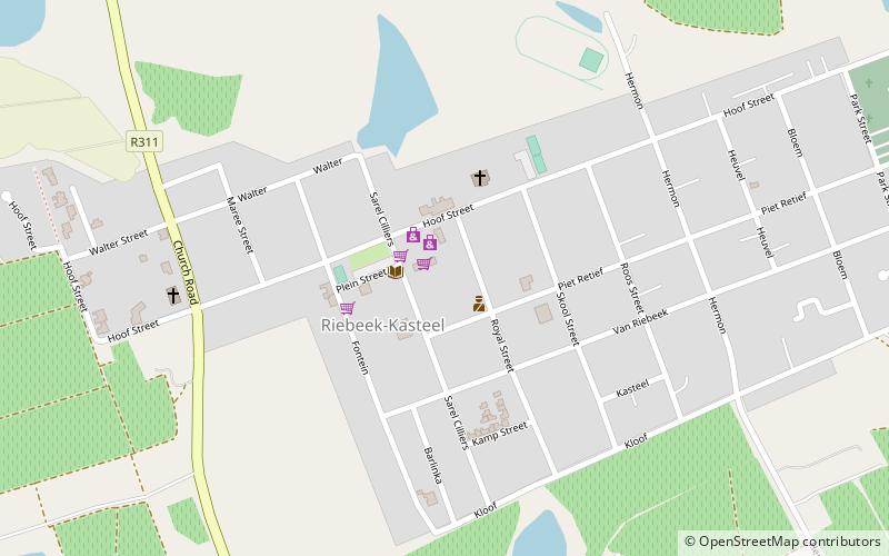 Riebeek-Kasteel location map