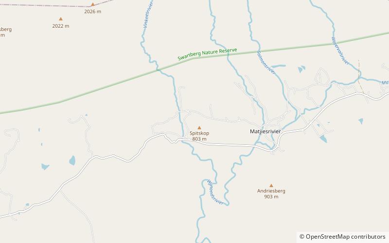 Makhonjwa Mountains location map