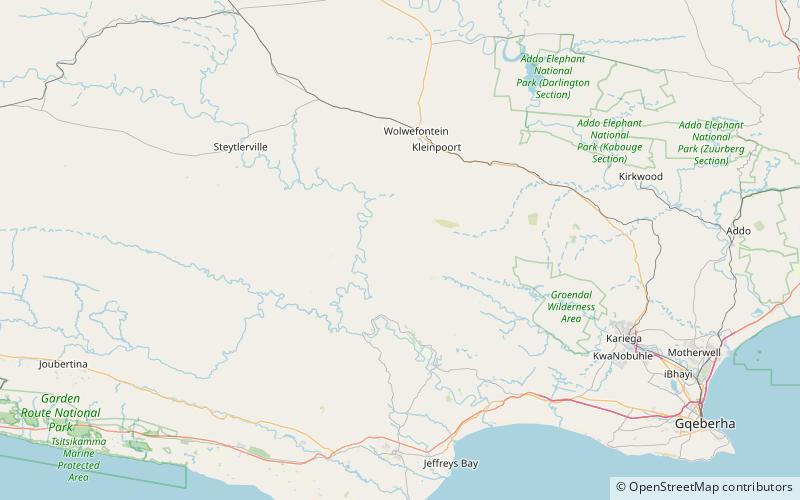 Cockscomb Mountain location map