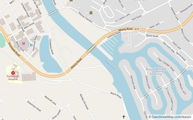 Kowie River Cruises location map