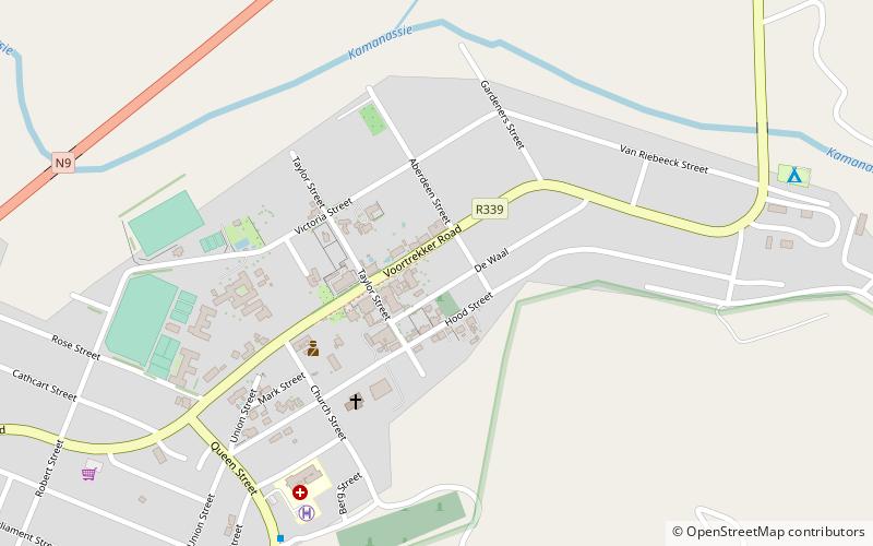 All Saints Church location map