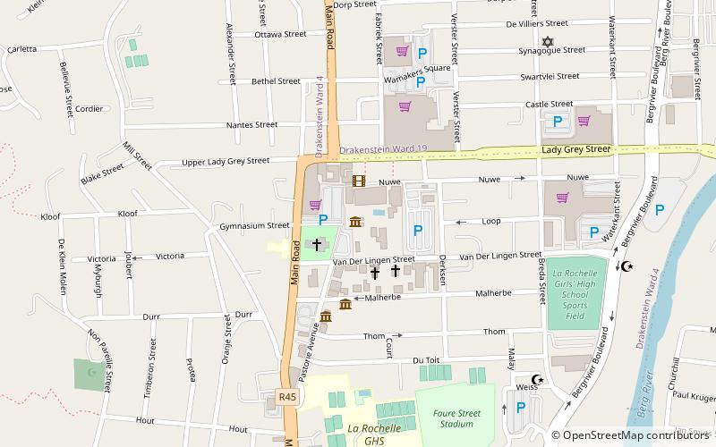 paarl museum location map