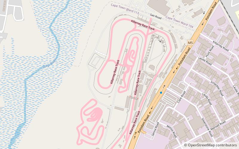 Killarney Motor Racing Complex location map