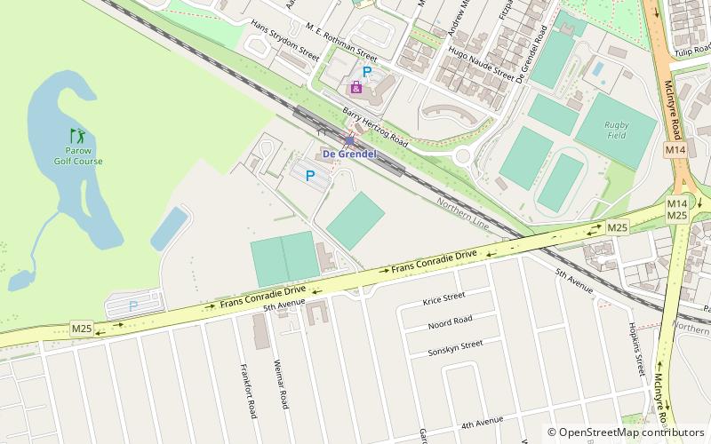 parow park cape town location map