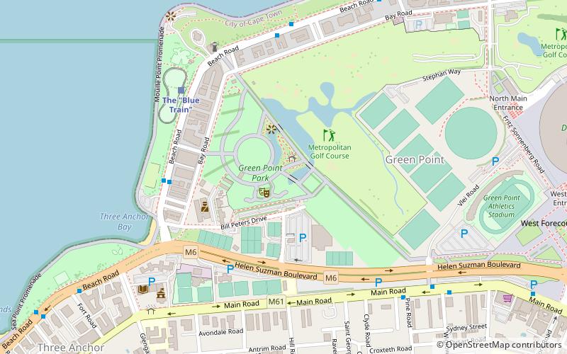 Green Point Common location map