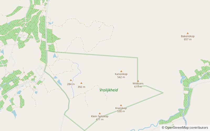 Stellenbosch location map
