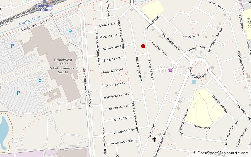ruyterwacht kapsztad location map