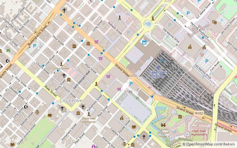 Golden Acre Shopping Centre location map