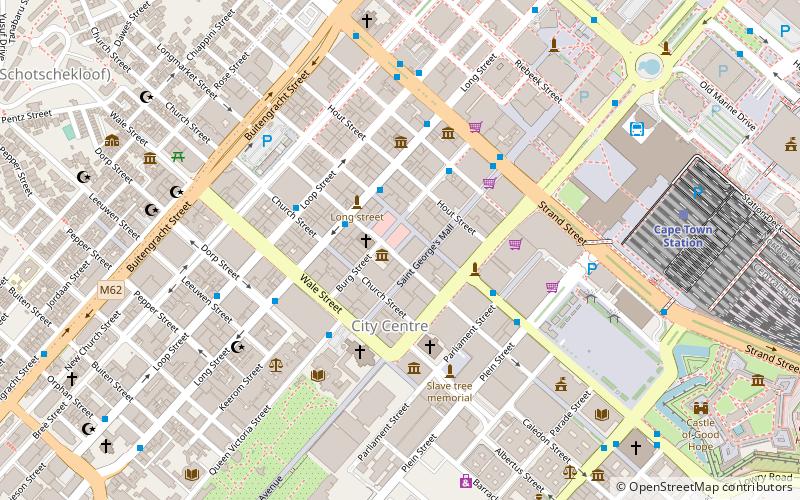 heritage western cape kapstadt location map