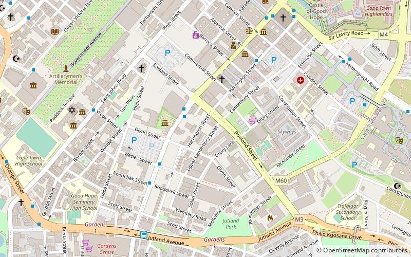 knext art gallery cape town location map