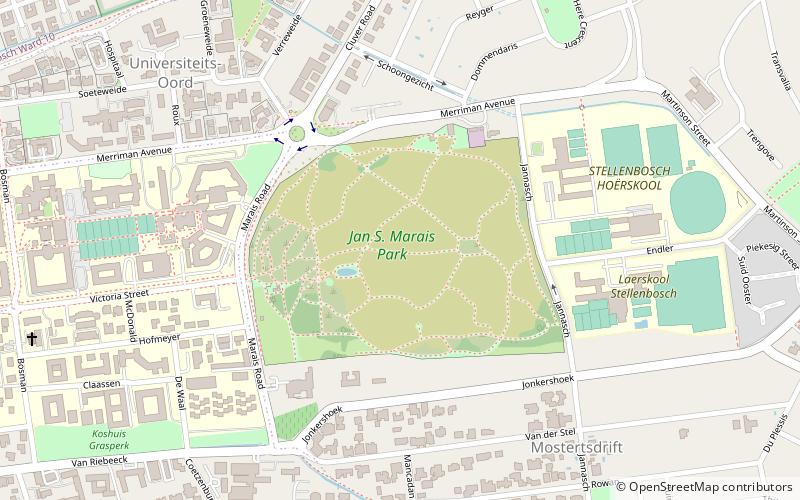 Rezerwat Przyrody Jan Marais location map