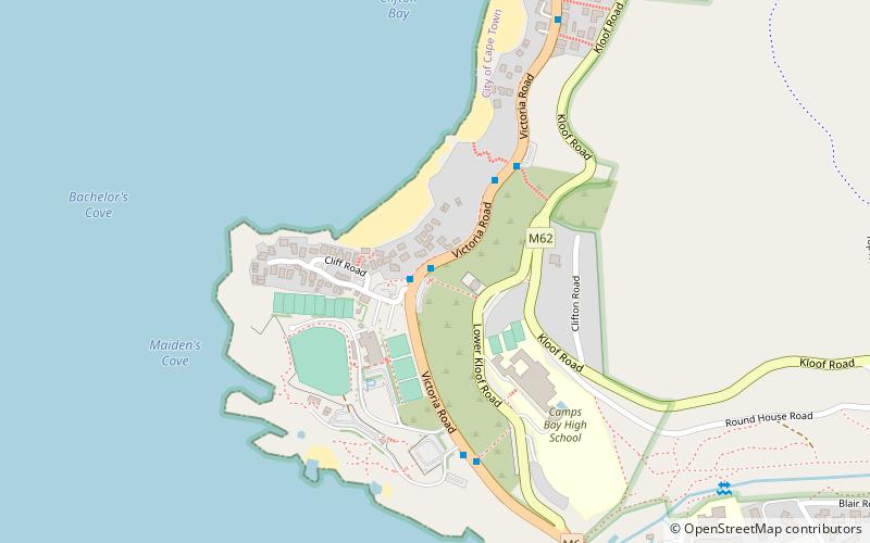 Clifton location map