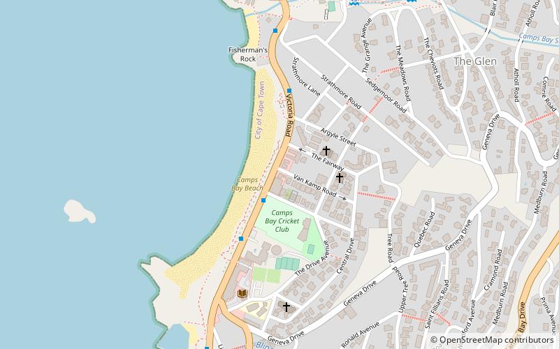 cafe caprice cape town location map