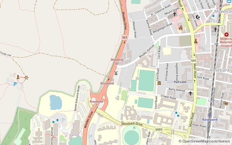 Mostert's Mill location map