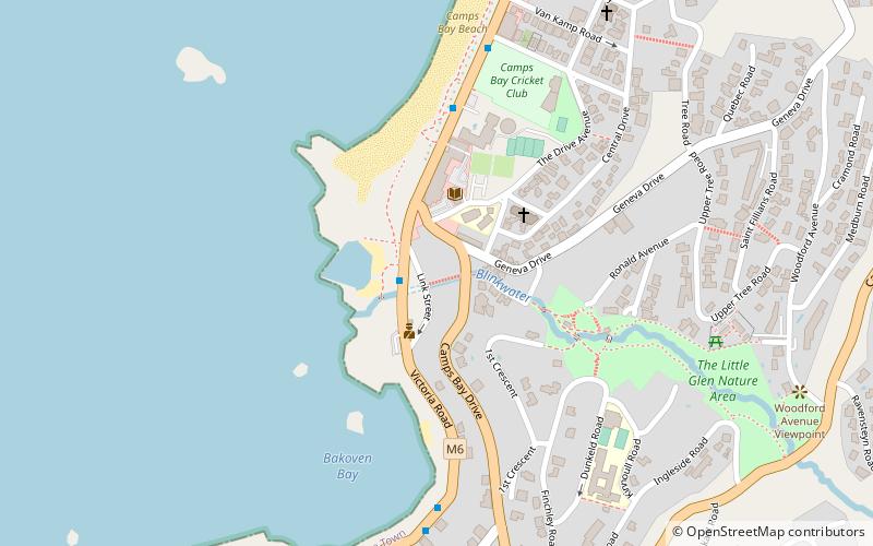 theatre on the bay cape town location map