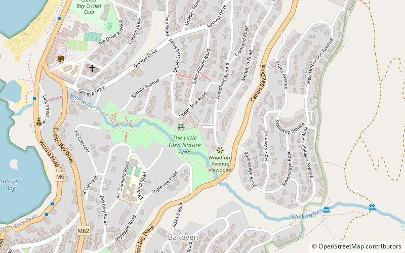 the little glen nature reserve cape town location map