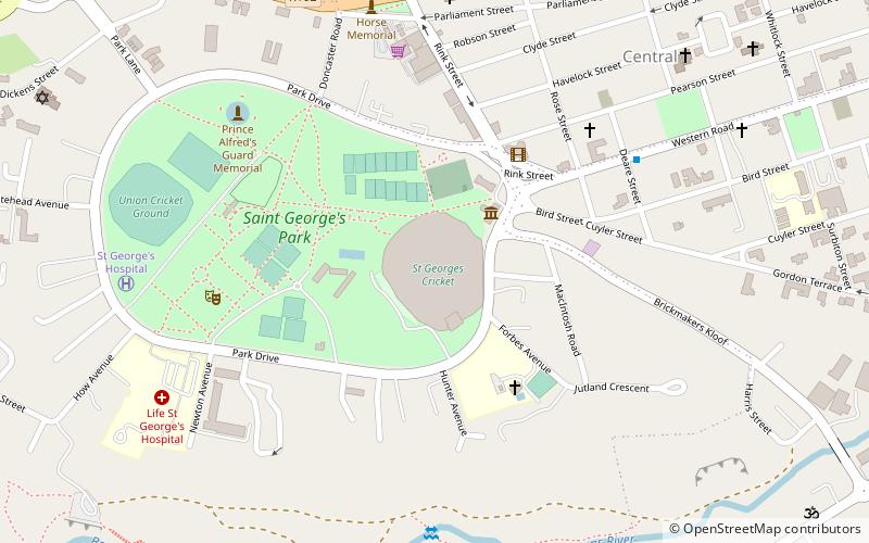 St George's Park location map