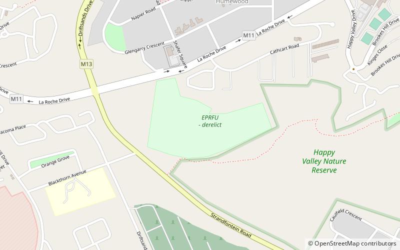 Boet Erasmus Stadium location map