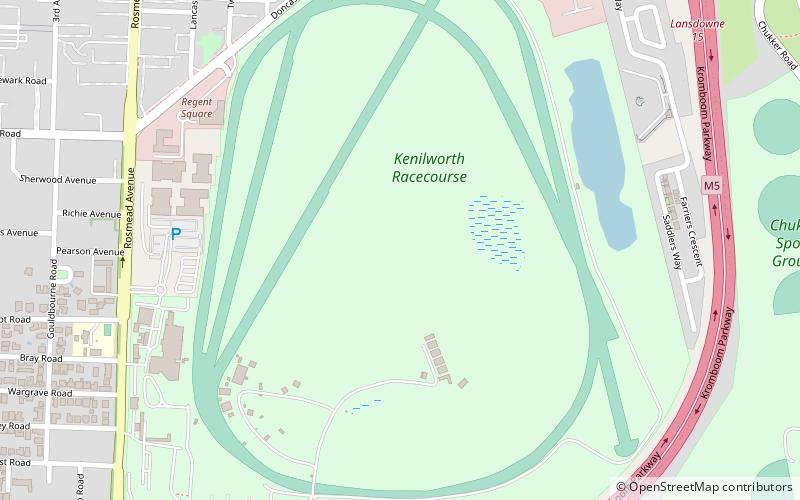 Kenilworth Racecourse Conservation Area location map