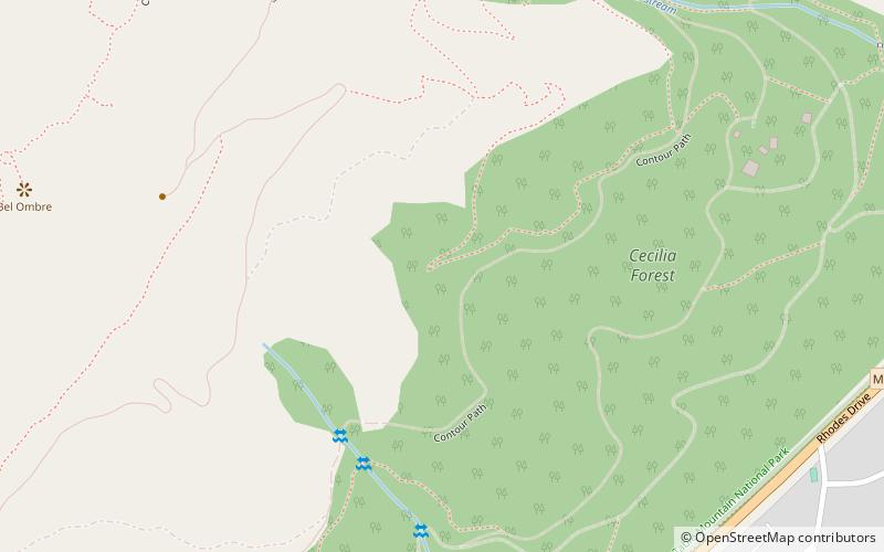 Cecilia Forest location map