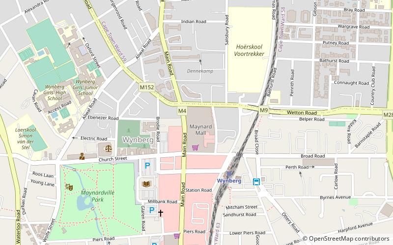 maynard mall cape town location map