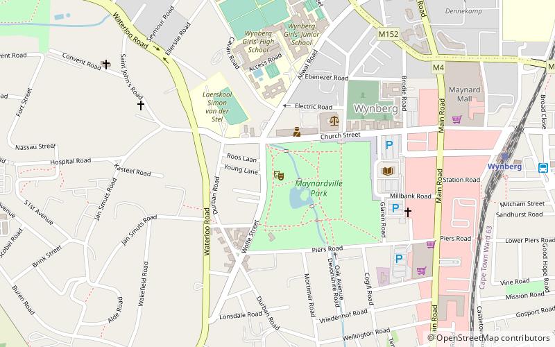 Maynardville Open-Air Theatre location map