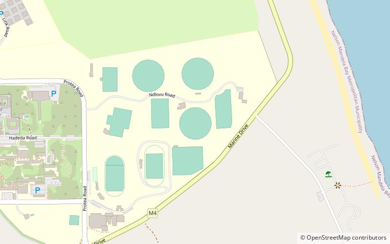 ABSA Oval location map