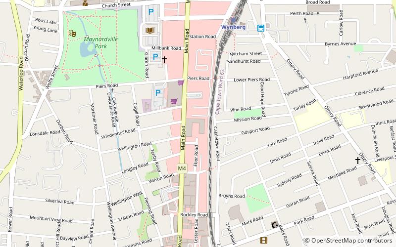 Wynberg location map