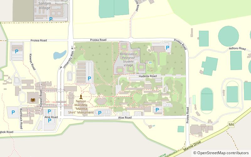 Université métropolitaine Nelson-Mandela location map