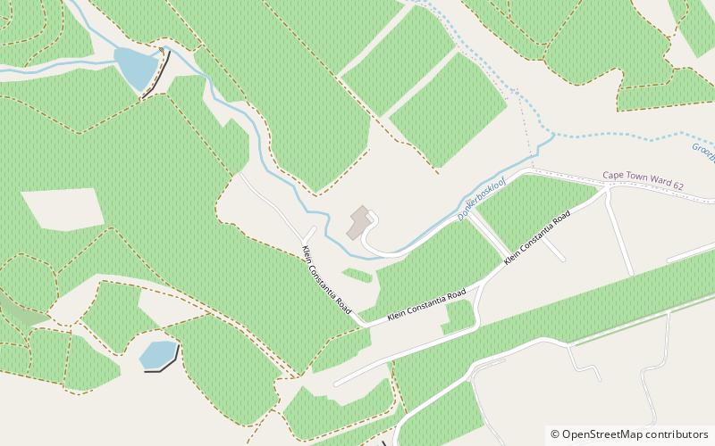 Klein Constantia location map