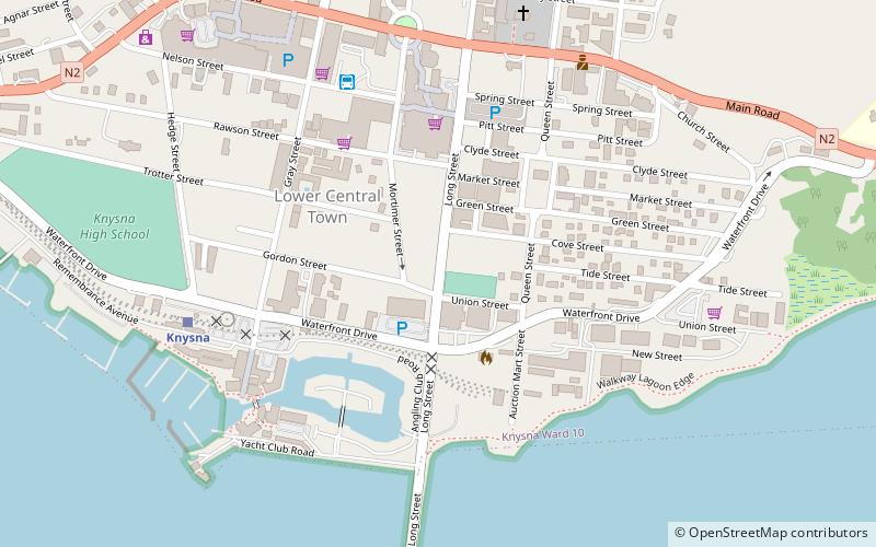 Knysna Fine Art location map