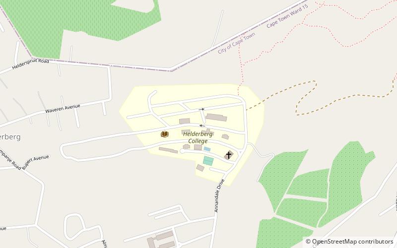 Helderberg College location map