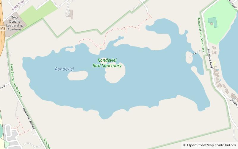 Rezerwat Przyrody Rondevlei location map