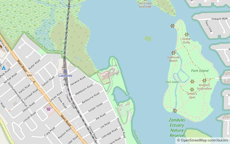 Sandvlei Sea Scout Base location map