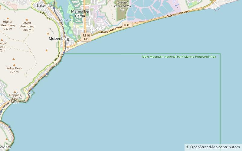 Rezerwat Przyrody Table Bay location map