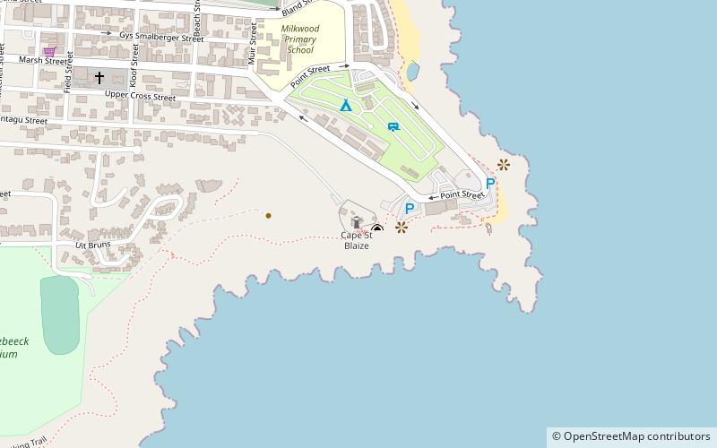 Cape St. Blaize Lighthouse location map