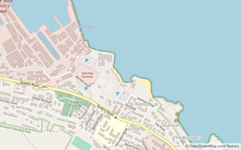 Seaforth Beach location map