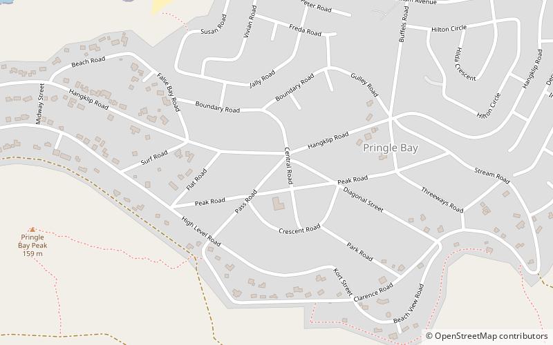 Pringle Bay location map