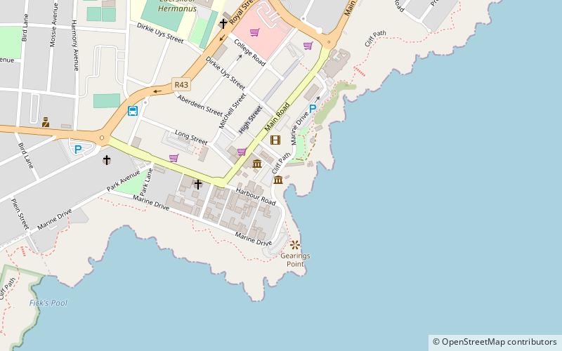 Old Harbour Museum location map